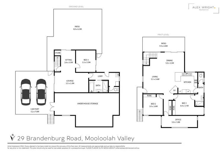 Floorplan of Homely house listing, 29 Brandenburg Road, Mooloolah Valley QLD 4553
