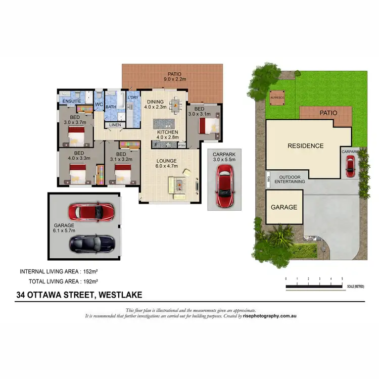 Floorplan of Homely house listing, 34 Ottawa Street, Westlake QLD 4074