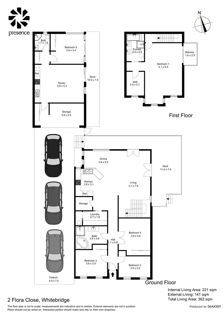 Floorplan of Homely house listing, 2 Flora Close, Whitebridge NSW 2290