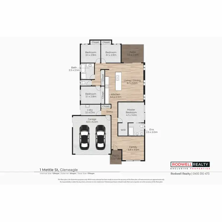 Floorplan of Homely house listing, 1 Mettle Street, Gleneagle QLD 4285