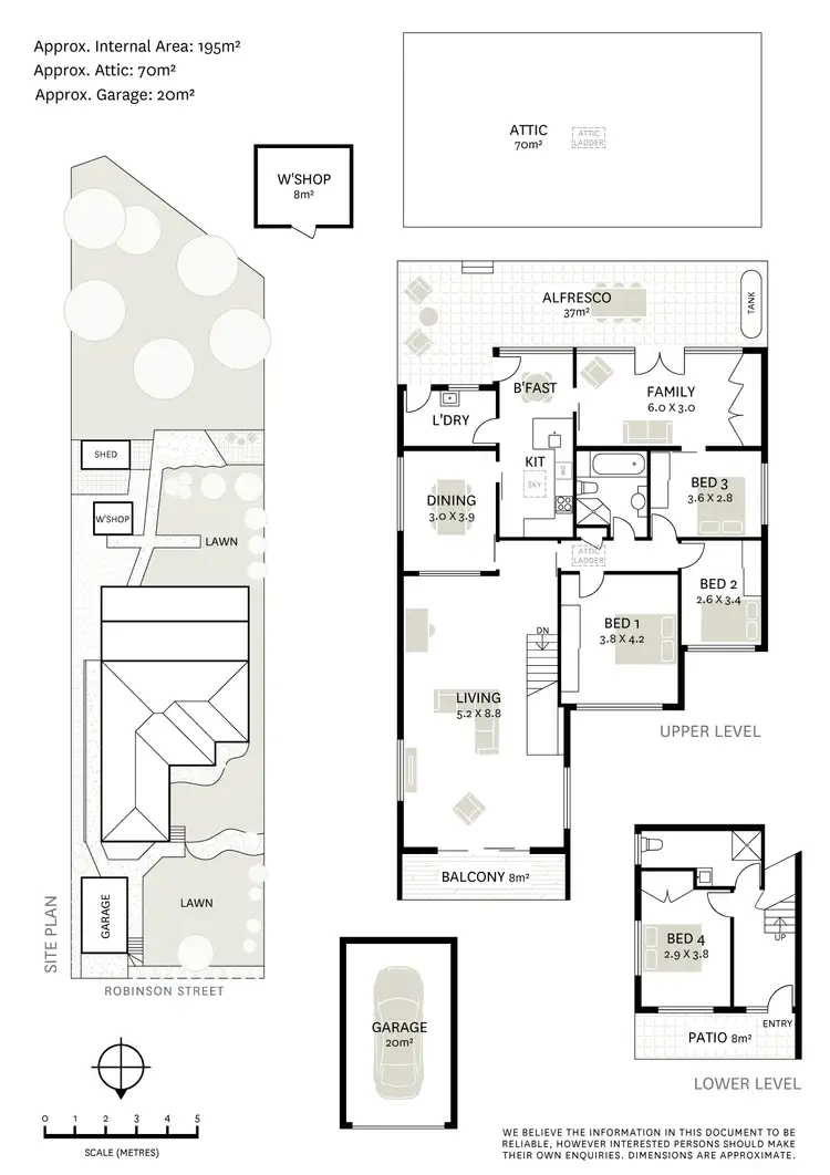 Floorplan of Homely house listing, 6 Robinson Street, Ryde NSW 2112