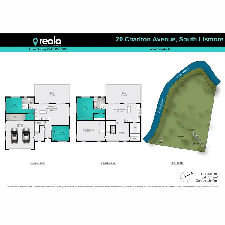 Floorplan of Homely rural property listing, 20 Charlton Avenue, South Lismore NSW 2480