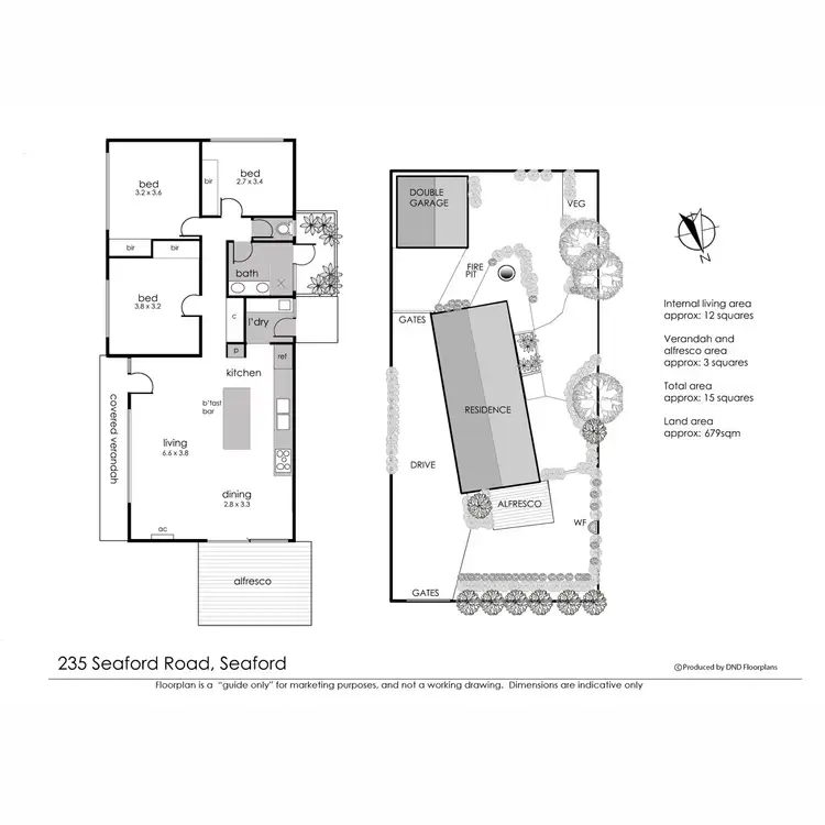 Floorplan of Homely house listing, 235 Seaford Road, Seaford VIC 3198