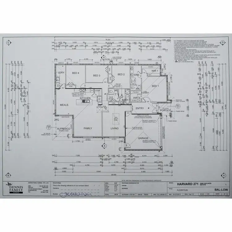 Floorplan of Homely house listing, 5 Yellowgum Drive, Kialla VIC 3631