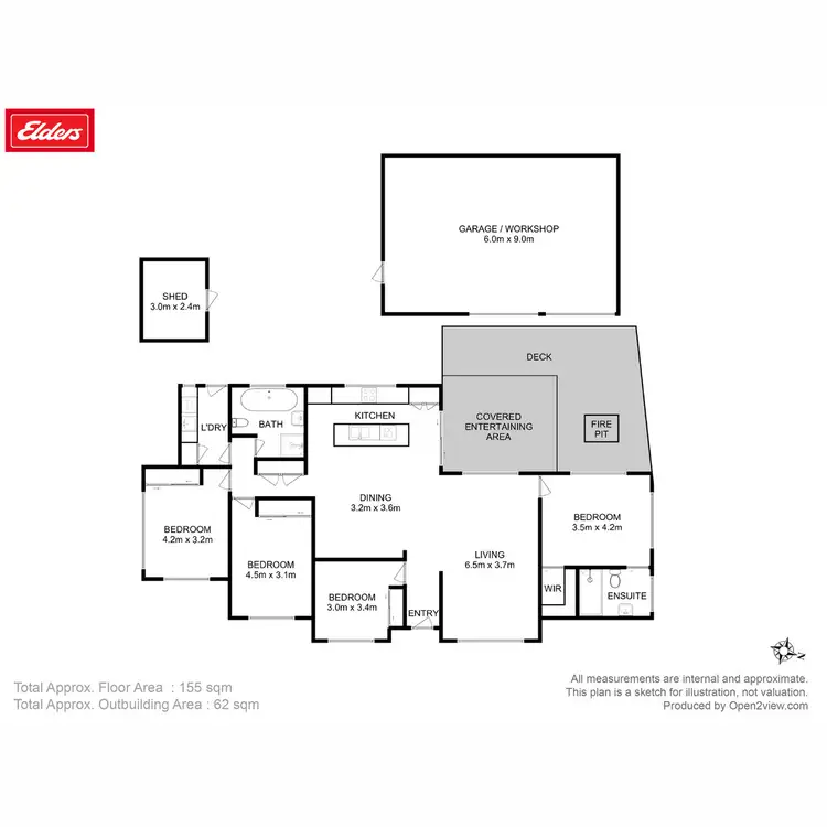 Floorplan of Homely house listing, 3 Amelia Court, Old Beach TAS 7017
