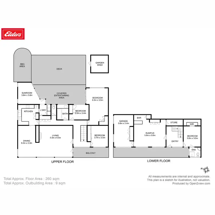 Floorplan of Homely house listing, 5 Cornwall Street, Rose Bay TAS 7015