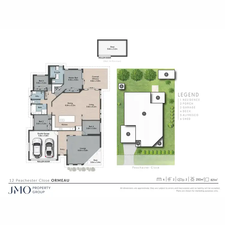 Floorplan of Homely house listing, 12 Peachester Close, Ormeau QLD 4208