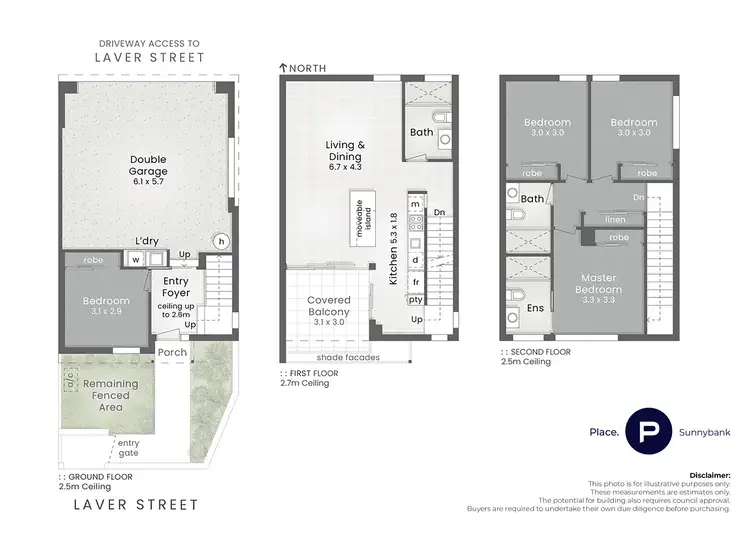 Floorplan of Homely townhouse listing, 4/2 Laver Street, Macgregor QLD 4109