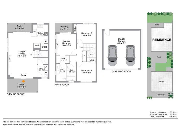 Floorplan of Homely townhouse listing, 25/44 Fern Parade, Griffin QLD 4503