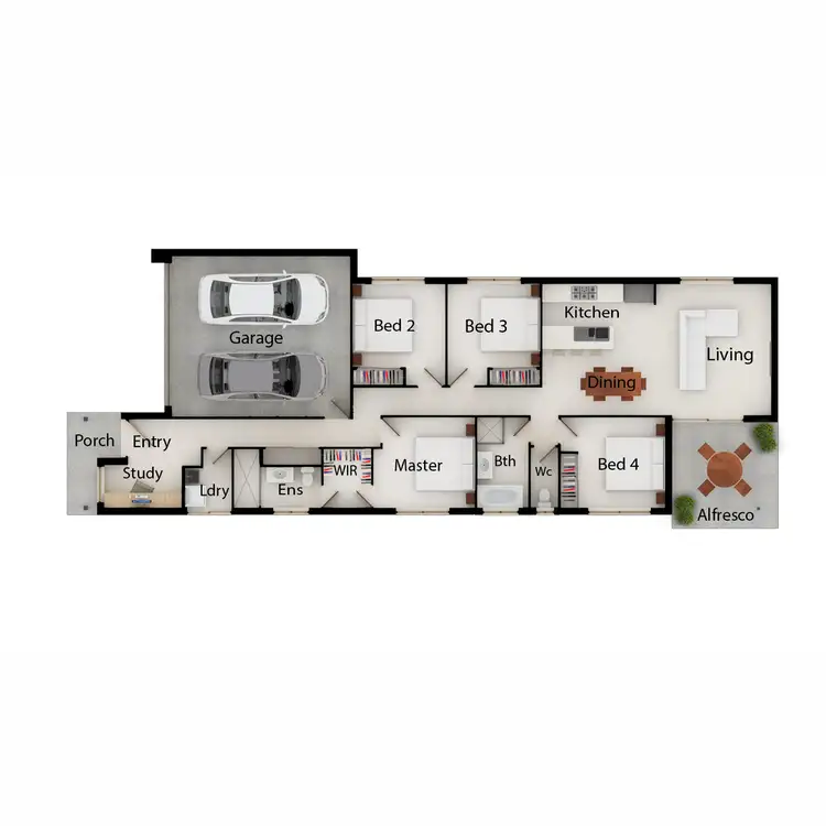 Floorplan of Homely house listing, 65 Jack Circuit, Joyner QLD 4500