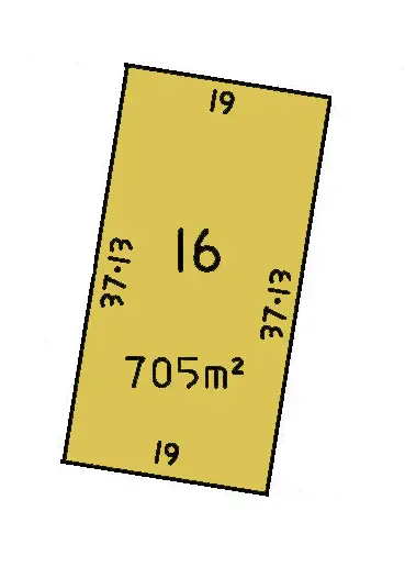 Floorplan of Homely land listing, LOT 16 Monarch Boulevard, Sale VIC 3850