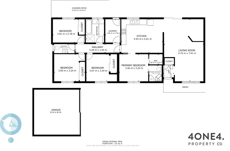 Floorplan of Homely house listing, 6 Cleary Place, Brighton TAS 7030
