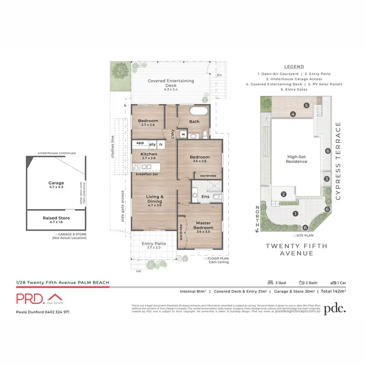 Floorplan of Homely house listing, 1/28 Twenty Fifth Avenue, Palm Beach QLD 4221