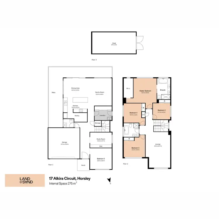 Floorplan of Homely house listing, 17 Alkira Circuit, Horsley NSW 2530