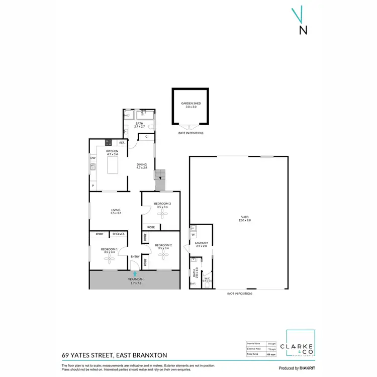 Floorplan of Homely house listing, 69 Yates Street, East Branxton NSW 2335