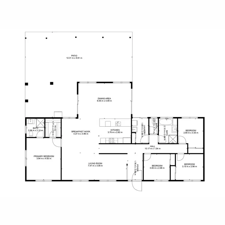 Floorplan of Homely house listing, 15 Appaloosa Drive, Branyan QLD 4670