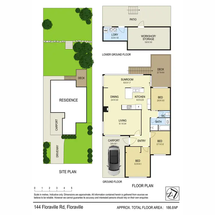 Floorplan of Homely house listing, 144 Floraville Road, Floraville NSW 2280