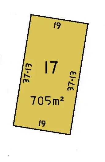 Floorplan of Homely land listing, LOT 17 Monarch Boulevard, Sale VIC 3850