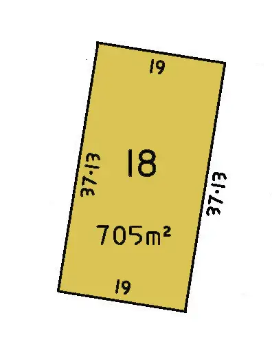 Floorplan of Homely land listing, LOT 18 Monarch Boulevard, Sale VIC 3850