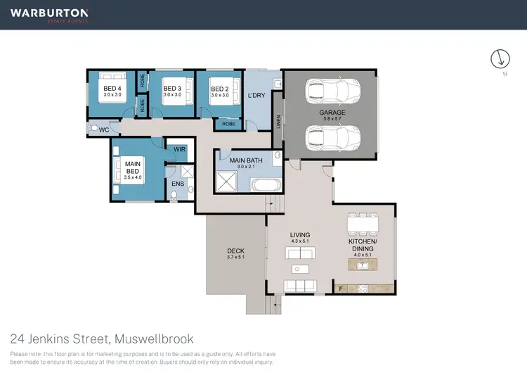 Floorplan of Homely house listing, 24 Jenkins Street, Muswellbrook NSW 2333