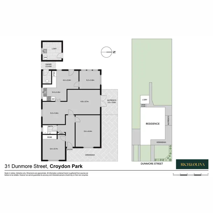Floorplan of Homely house listing, 31 Dunmore Street, Croydon Park NSW 2133