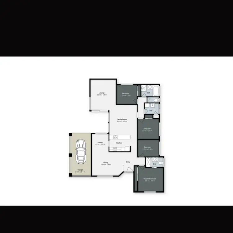 Floorplan of Homely house listing, 85 Allied Drive, Arundel QLD 4214