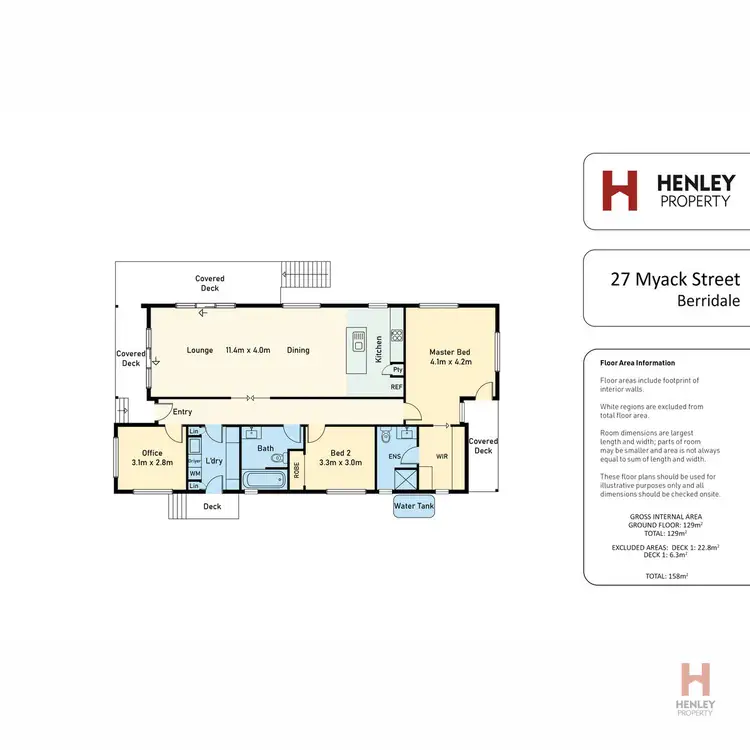 Floorplan of Homely house listing, 27 Myack Street, Berridale NSW 2628