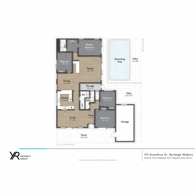 Floorplan of Homely house listing, 179 Acanthus Avenue, Burleigh Waters QLD 4220