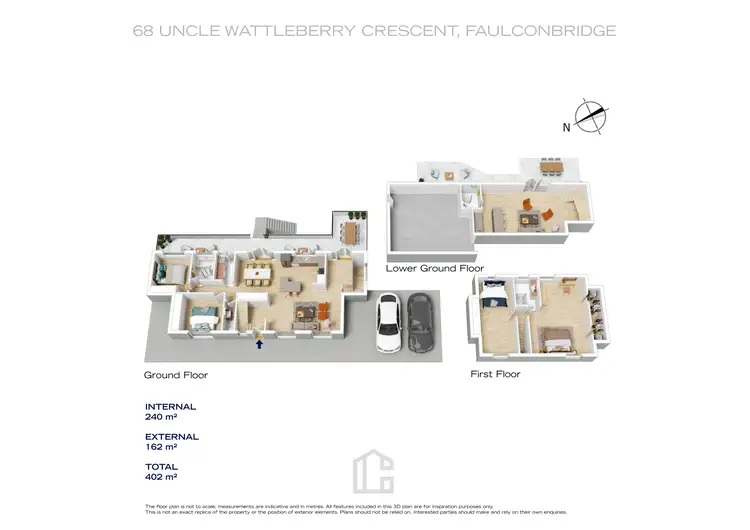 Floorplan of Homely house listing, 68 Uncle Wattleberry Crescent, Faulconbridge NSW 2776