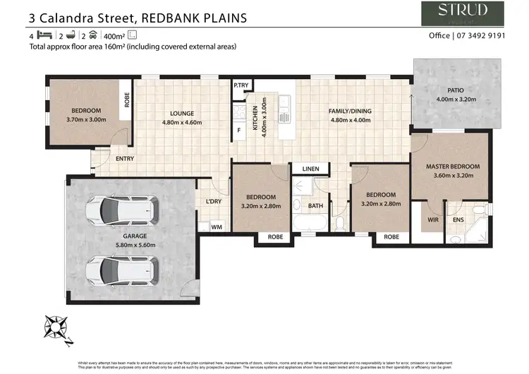 Floorplan of Homely house listing, 3 Calandra Street, Redbank Plains QLD 4301