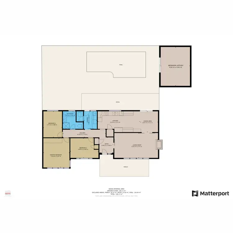 Floorplan of Homely house listing, 4 Daylesford Road, Bassendean WA 6054