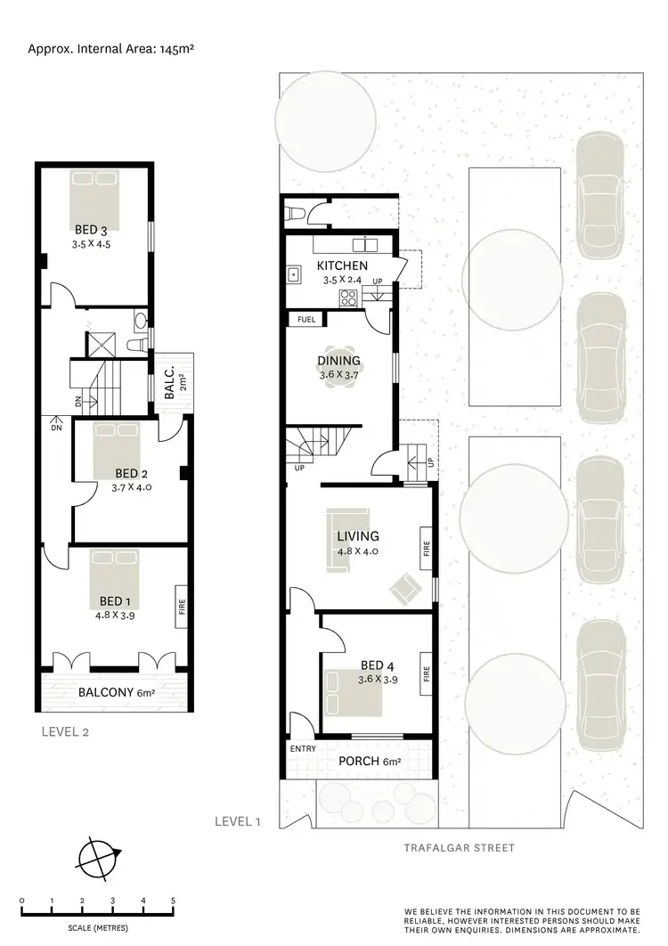 Floorplan of Homely house listing, 276-278 Trafalgar Street, Annandale NSW 2038