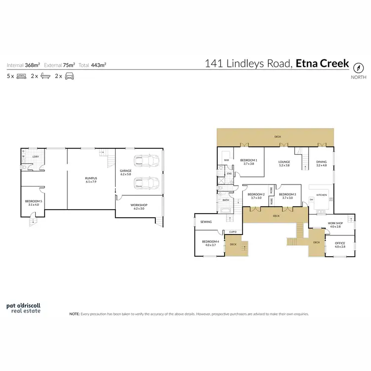 Floorplan of Homely house listing, 141 Lindleys Road, Etna Creek QLD 4702