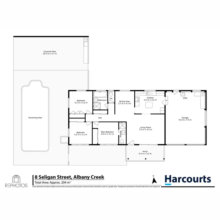 Floorplan of Homely house listing, 8 Seligan Street, Albany Creek QLD 4035