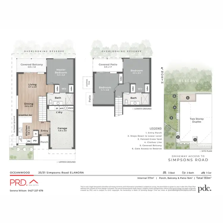Floorplan of Homely house listing, 25/31 Simpsons Road, Elanora QLD 4221