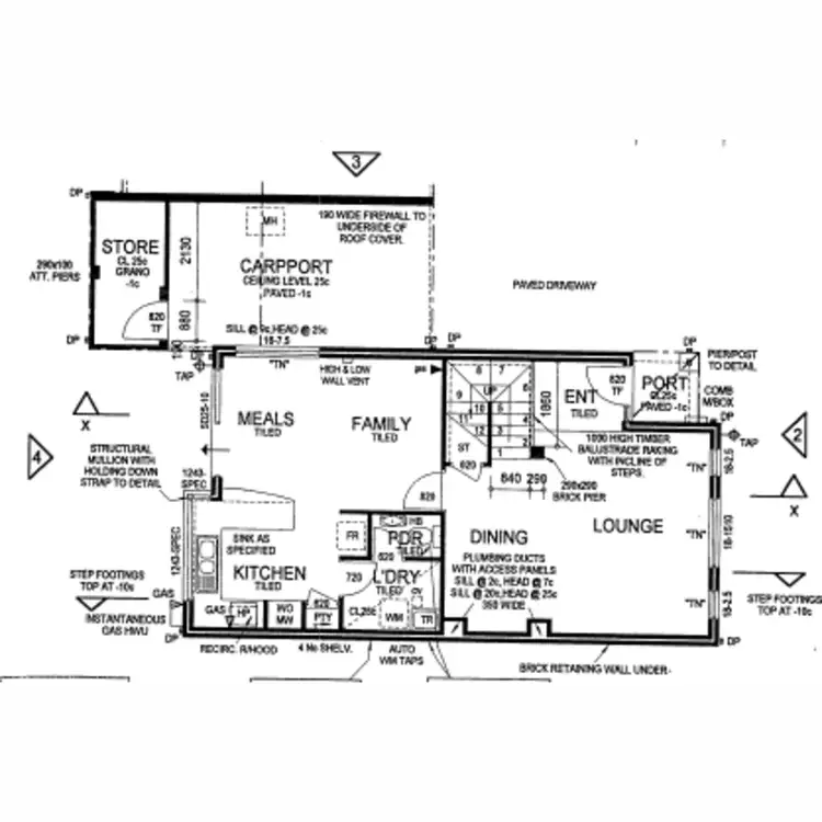 Floorplan of Homely townhouse listing, 110C Rutland Avenue, Lathlain WA 6100