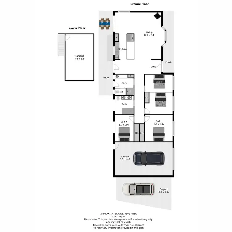 Floorplan of Homely house listing, 78 Thomas Mitchell Drive, Wodonga VIC 3690