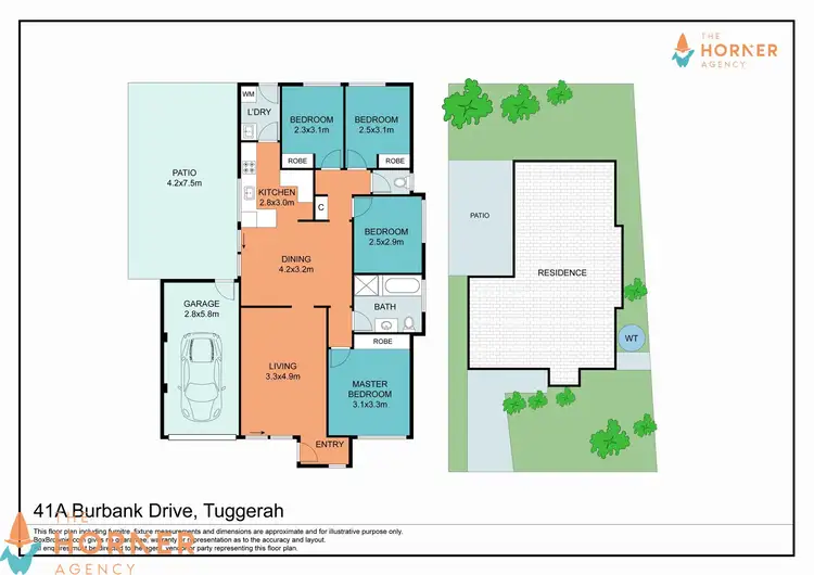 Floorplan of Homely house listing, 41A Burbank Drive, Tuggerah NSW 2259
