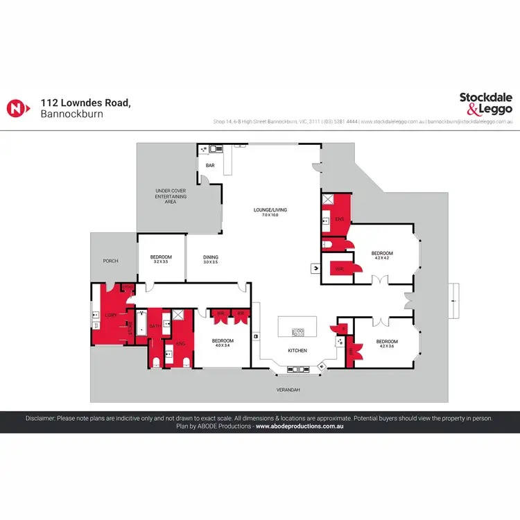 Floorplan of Homely house listing, 112 Lowndes Road, Bannockburn VIC 3331