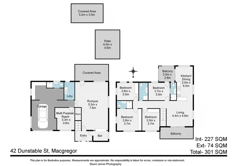Floorplan of Homely house listing, 42 Dunstable Street, Macgregor QLD 4109
