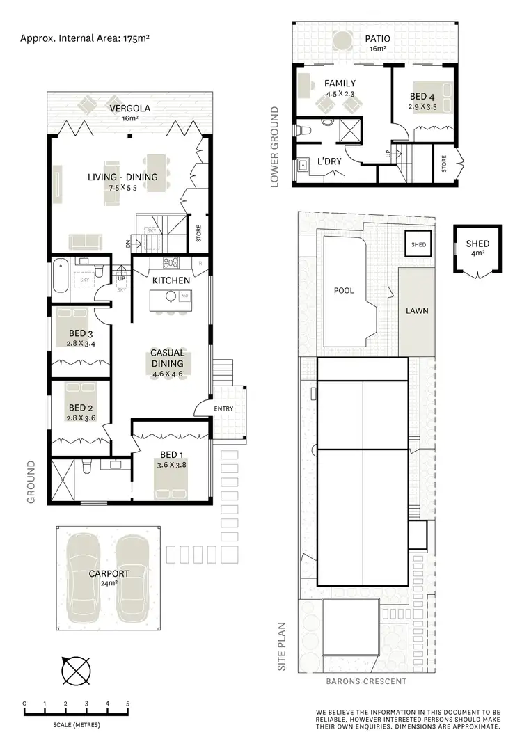Floorplan of Homely house listing, 42 Barons Crescent, Hunters Hill NSW 2110