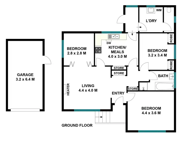 Floorplan of Homely house listing, 25 Gardenia Road, Balwyn North VIC 3104