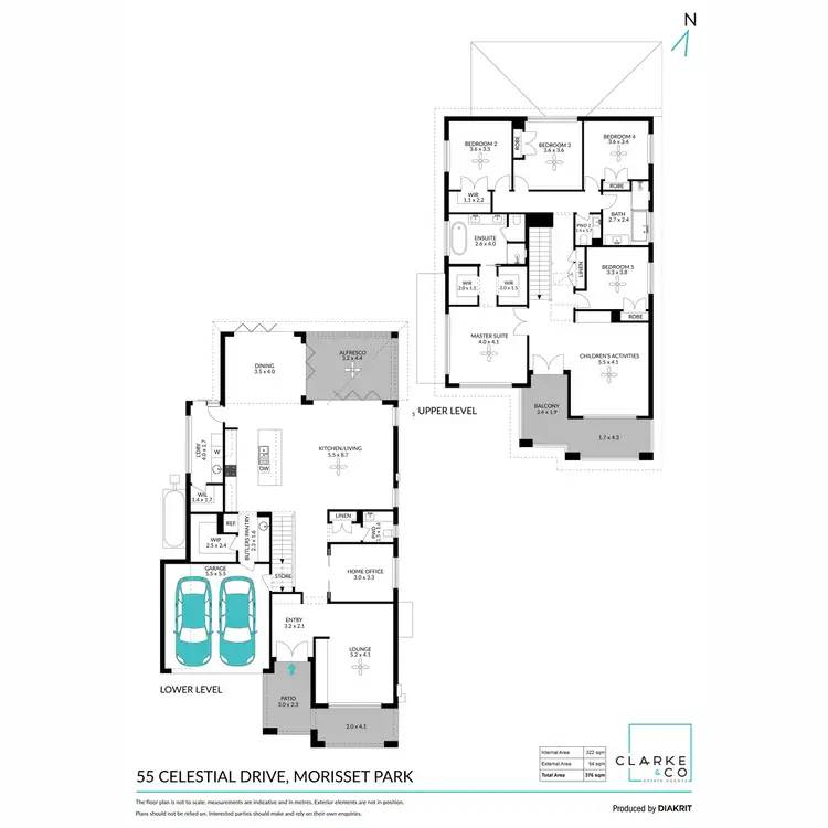 Floorplan of Homely house listing, 55 Celestial Drive, Morisset Park NSW 2264