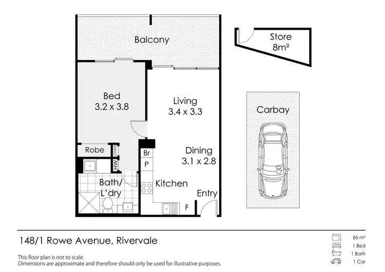 Floorplan of Homely apartment listing, Address available on request