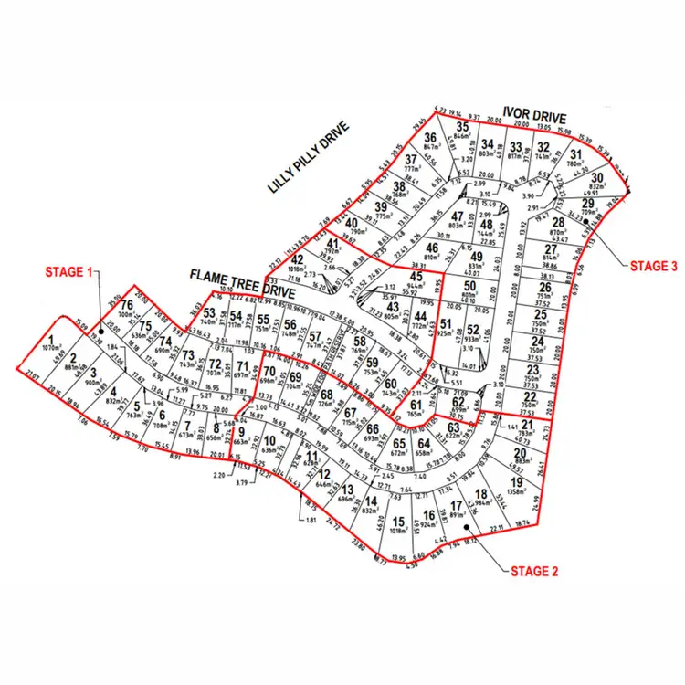 Floorplan of Homely land listing, LOT 15 North Lakes Circuit, Burrum Heads QLD 4659