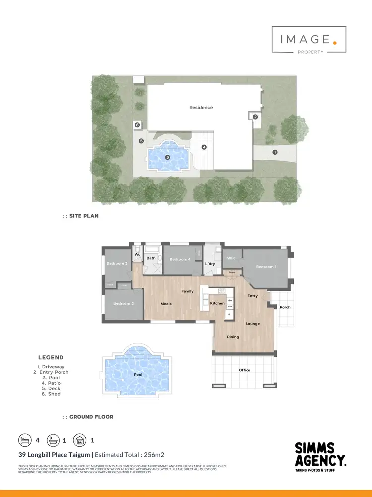 Floorplan of Homely house listing, 39 Longbill Place, Taigum QLD 4018