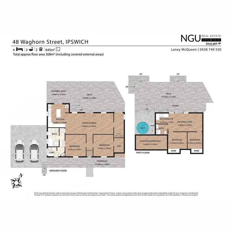 Floorplan of Homely house listing, 48 Waghorn Street, Ipswich QLD 4305