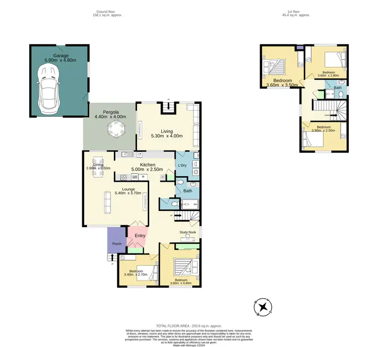 Floorplan of Homely house listing, 53 Trinity Drive, Cambridge Gardens NSW 2747