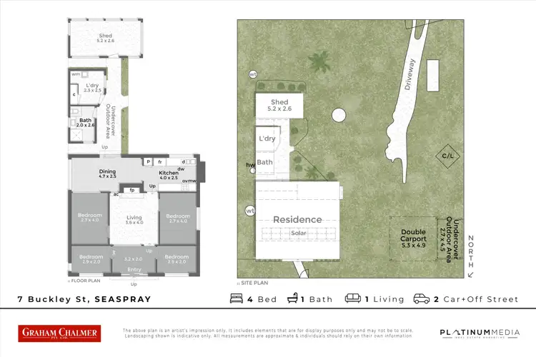 Floorplan of Homely house listing, 7 Buckley Street, Seaspray VIC 3851