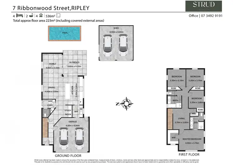 Floorplan of Homely house listing, 7 Ribbonwood Street, Ripley QLD 4306